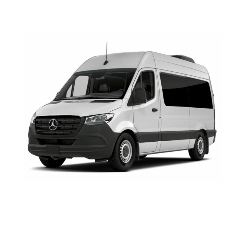 Mercedes-Benz Sprinter W907 W910 - Gebrauchte und neue Teile in Farbe. Miniatur Lieferwagen.