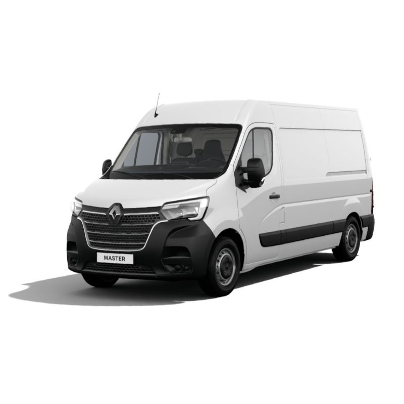 Renault Master - Gebrauchte und neue Teile in Farbe. Miniatur Lieferwagen.