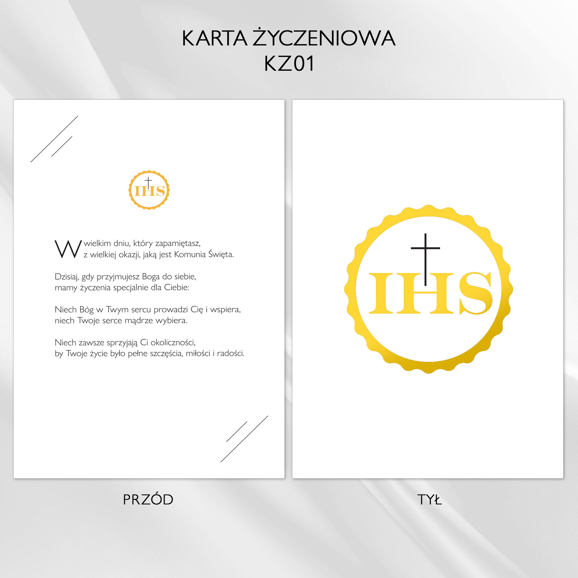 Karta życzeniowa KZ01
