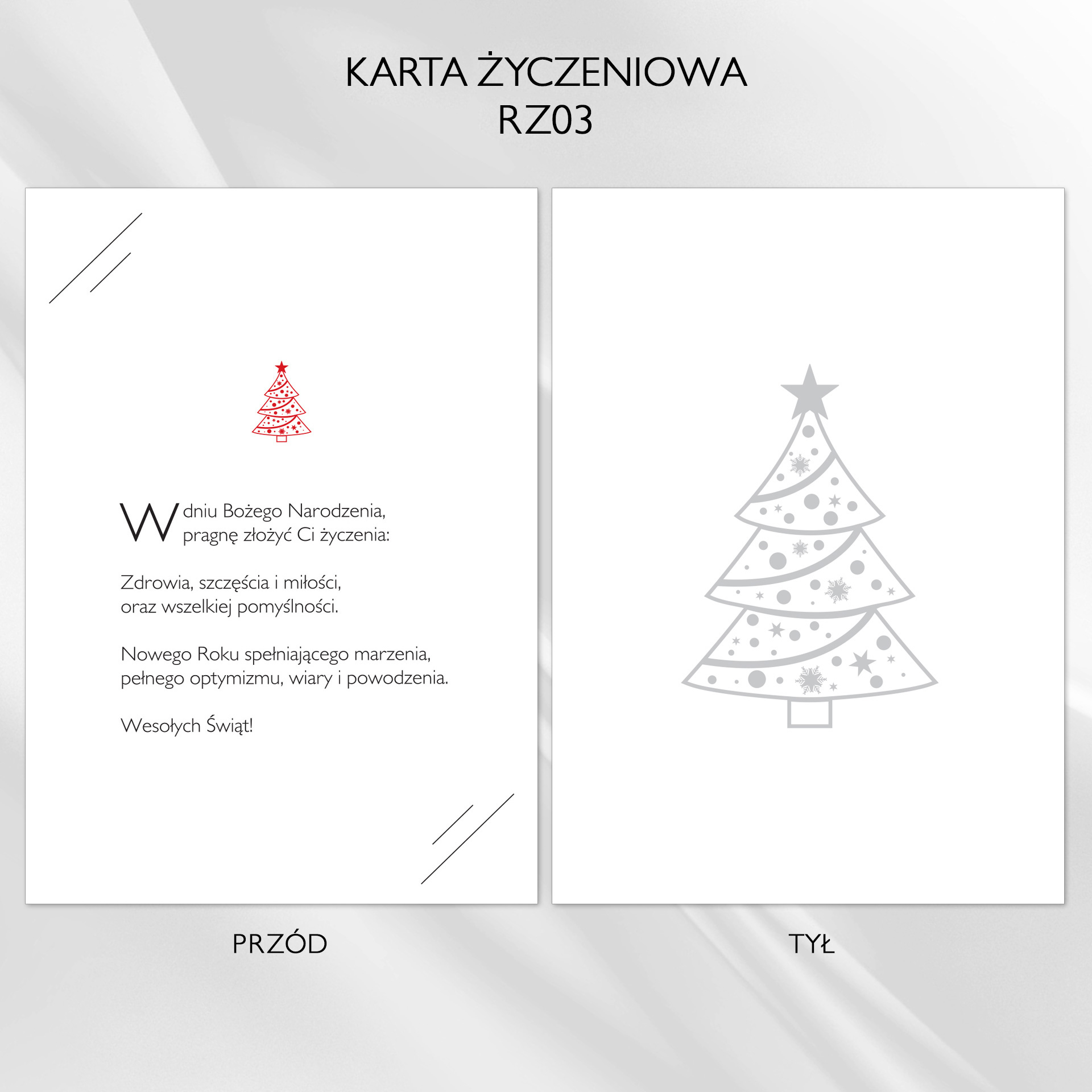 Karta życzeniowa RZ03