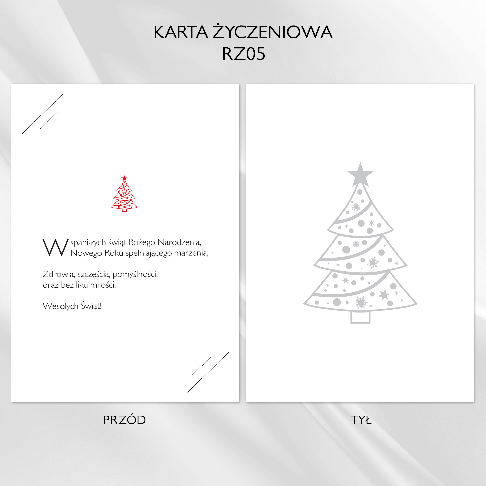 Karta życzeniowa RZ05