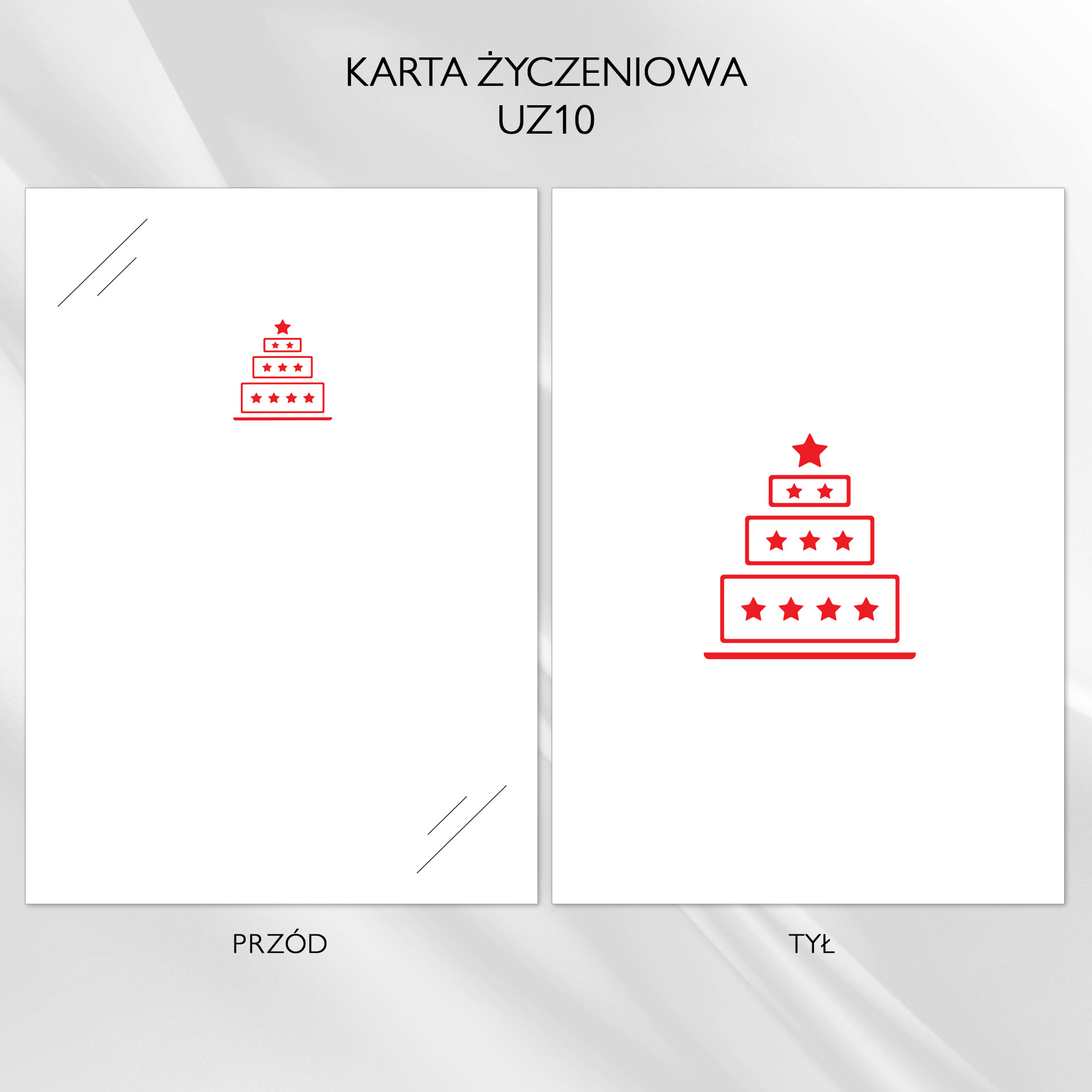 Karta życzeniowa UZ10